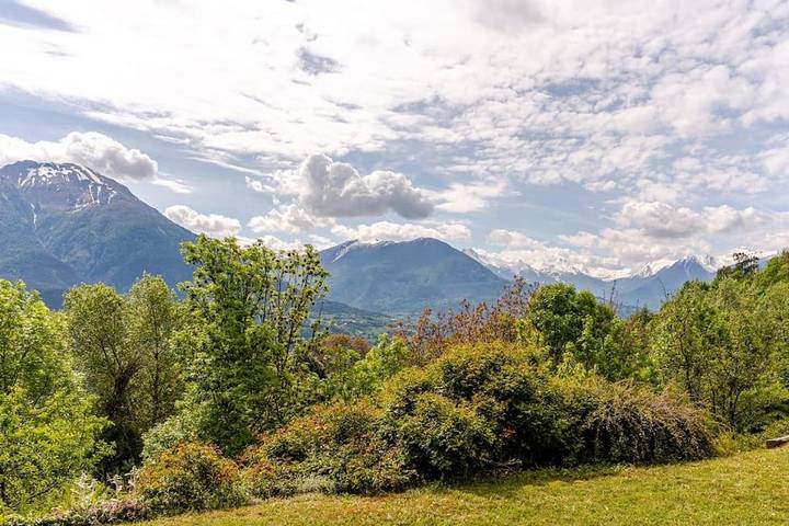 Appartement de vacances pour 4 personnes, avec terrasse ainsi que jardin et vue, animaux acceptés - 1