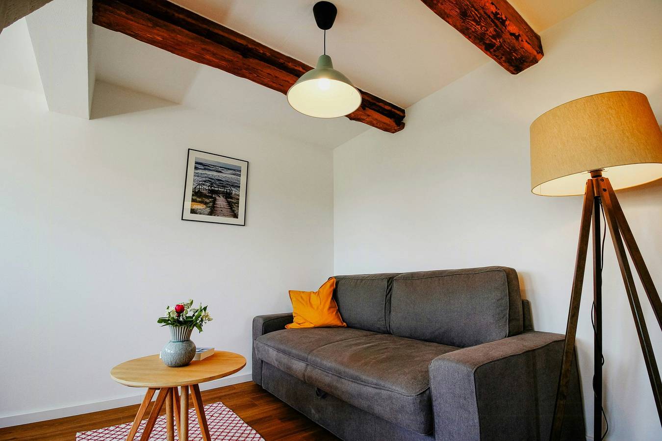 Giebelapartment im historischen Fischerhaus in Sundhagen, Stralsund Umland