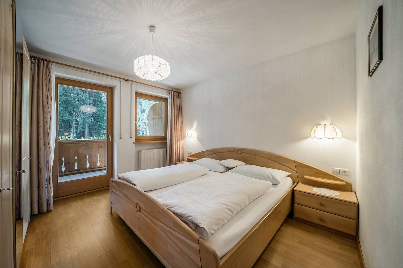 Ganze Wohnung, Ferienhaus "Maria Schneeglöcklein" mit Bergblick, Balkon, Garten & Sauna in Capanne di Fuori, Moos in Passeier