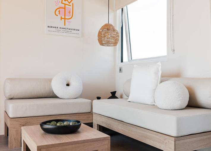 Location de vacances pour 6 personnes, avec bassin pour enfant ainsi que piscine et terrasse à Bessan - 4