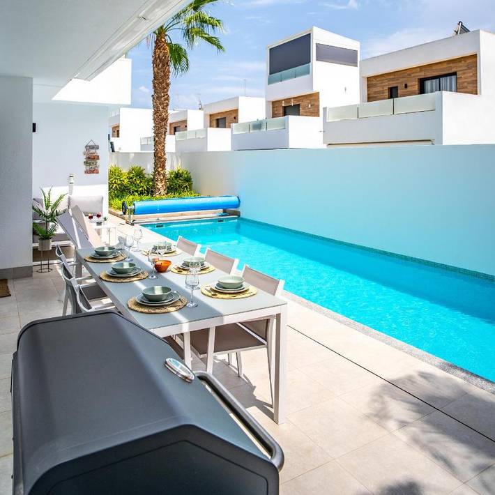 Casa rural para 6 personas, con piscina y jardín en San Pedro del Pinatar - 2