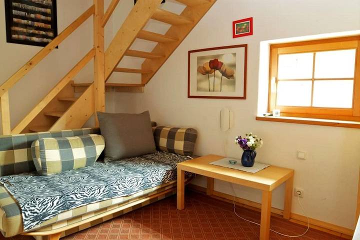 Ferienwohnung für 4 Personen, mit Balkon und Ausblick in Edling