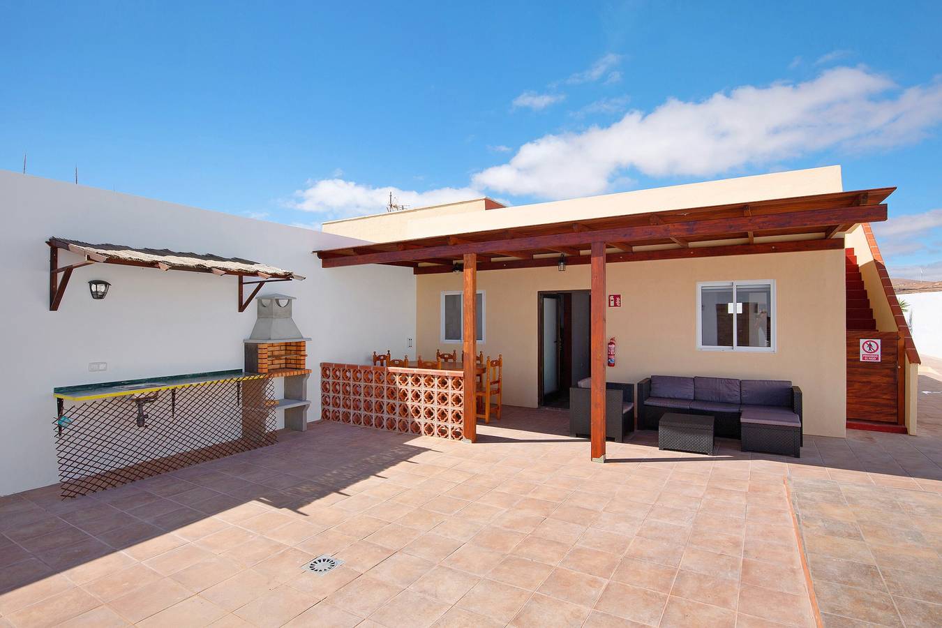 Casa de vacaciones 'Casa Vieja' con vistas a la montaña, piscina privada y Wi-Fi in Puerto del Rosario, Fuerteventura