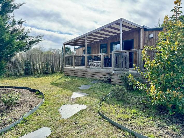Gîte pour 6 personnes, avec jardin et piscine, animaux acceptés dans Golf Blue Green Gujan
