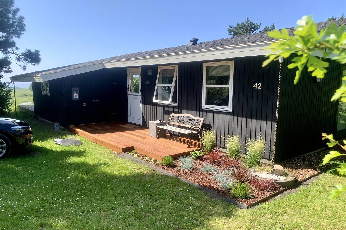 Pet friendly home in Knebel with house sea view in Knebel, Süddjursland