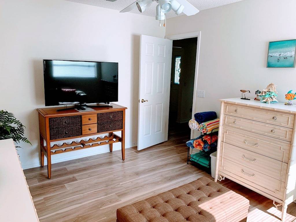 Herrliche Aussicht auf den Golfplatz vom privaten beheizten Pool. in The Villages, Sumter County