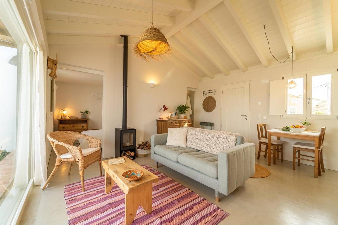 Ganze Wohnung, Casinha da Cabra – Casas do Poente: Ruhige Unterkunft mit privatem Patio in Rogil, Naturpark Südwest-Alentejo und Costa Vicentina