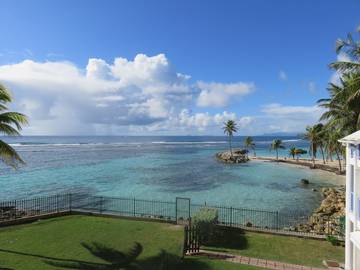 Appartement de vacances pour 4 personnes, avec jardin ainsi que piscine et terrasse en Guadeloupe