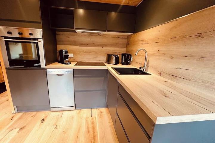 Location de vacances pour 6 personnes, avec balcon et jardin dans Argentière