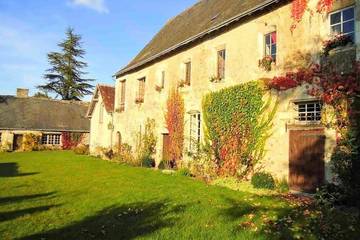 Château pour 12 personnes, avec piscine et jardin en Indre-et-Loire