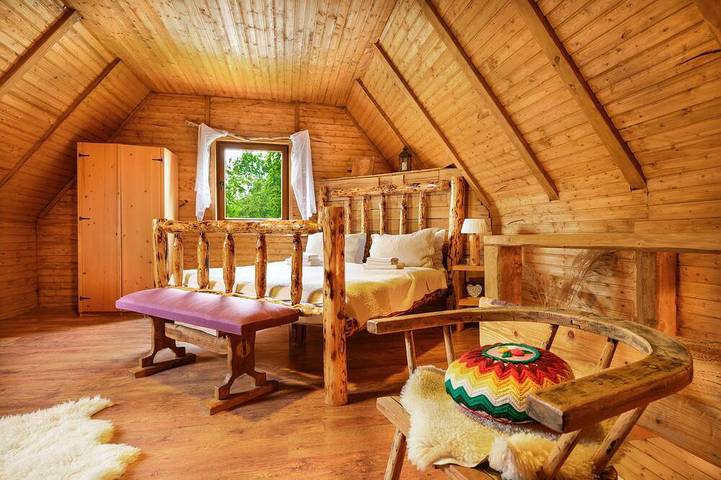Chalet für 6 Personen, mit Garten und Whirlpool sowie Balkon, mit Haustier - 1