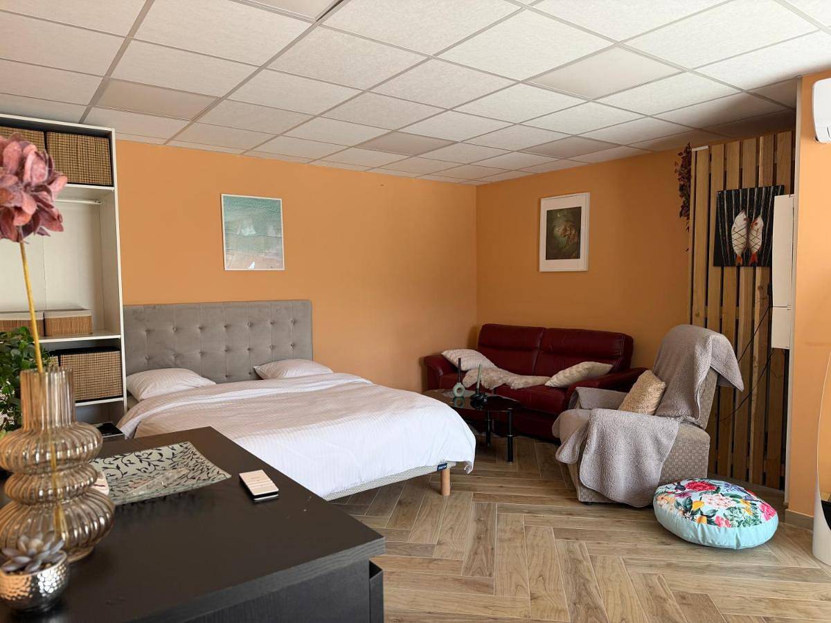 Double Room with Garden View in Domagné, Fougères-Vitré
