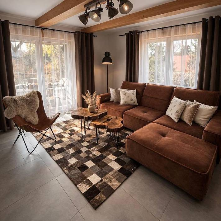 Ferienhaus für 14 Personen, mit Ausblick und Garten sowie Terrasse, mit Haustier - 1