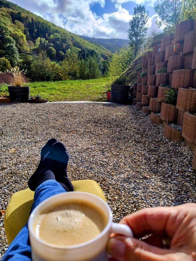 Chambre d’hôte pour 2 personnes, avec jardin ainsi que vue et terrasse à Sainte-Marie-aux-Mines