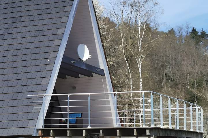 Chalet pour 4 personnes, avec Balcon