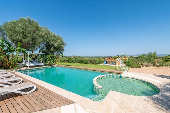 Finca mit Whirlpool für 12 Personen, mit Garten und Kinderpool sowie Whirlpool auf Mallorca Süden - 2