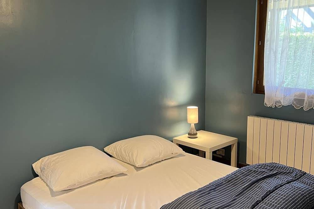 Chalet 4-Zimmer Merville-Franceville: Nah am Strand, Wlan, Garten, Parkplatz in Merville-Franceville-Plage, Caen und Umgebung