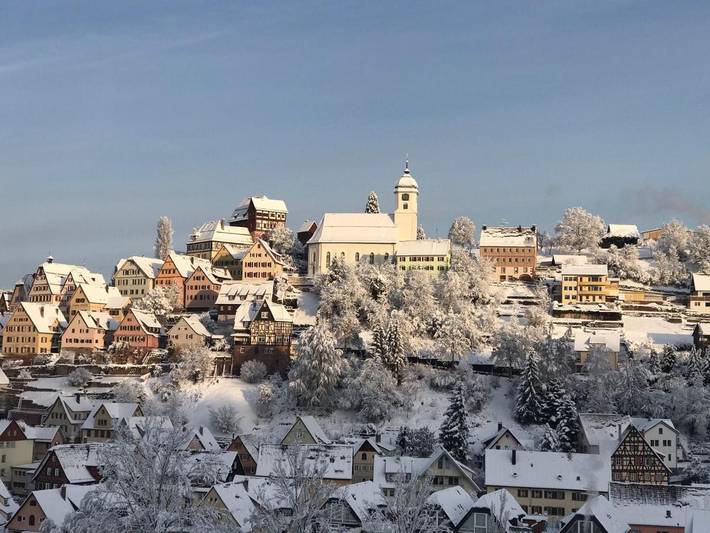 Ferienwohnung für 3 Personen, mit Balkon und Terrasse sowie Garten und Ausblick in Altensteig - 3