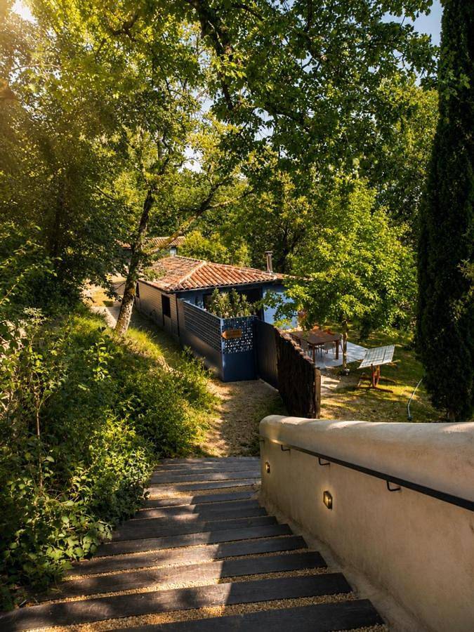 Domaine La Vedence, Le Cottage Bleu in Marsolan, Gers