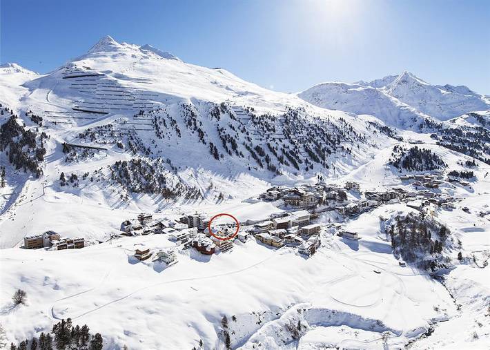 Ferienwohnung für 3 Personen, mit Balkon und Sauna in Obergurgl - 2