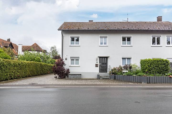 Ganze Wohnung, Apartment 'Gartenblick' mit Gemeinschaftsgarten und Wlan in Moos, Untersee