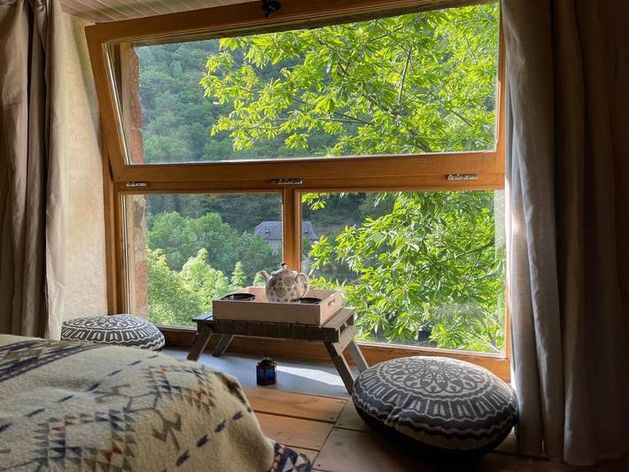 Ferienhaus für 4 Personen, mit Terrasse und Garten sowie Ausblick - 1