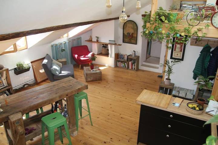 Gîte pour 2 personnes, avec terrasse et vue dans Office De Tourisme De Gap