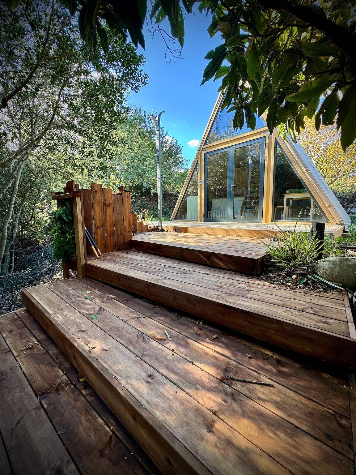 Ganzes Studio, Tipi Lodge Glamp Marguerite mit direktem Walzzugang, privater Terrasse & Klimaanlage in Le Boulou, Céret und Umgebung