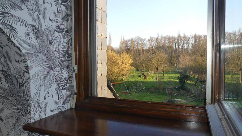 Triple Room with Garden View in Pleudihen-sur-Rance, Région de Dinan