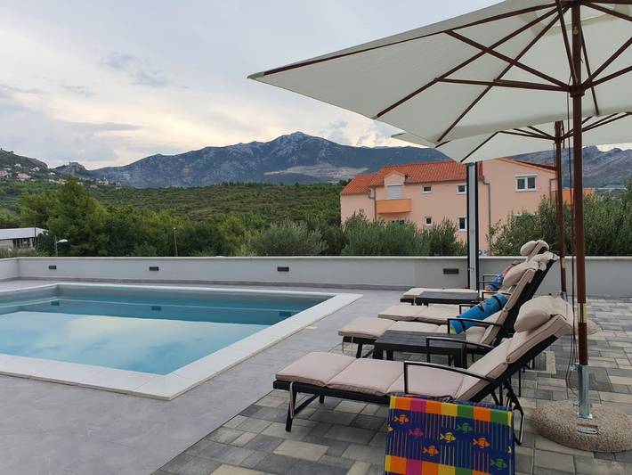 Ganze Wohnung, Ferienwohnung für 3 Personen mit Meerblick in Solin, Split-Dalmatien