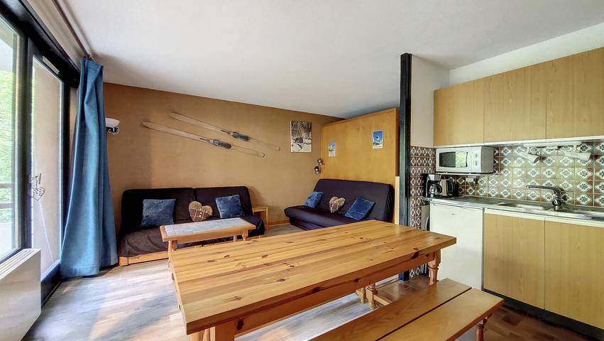 Estudio entero, Relais S18 - 4/5 personnes - Studio vue montagne - Saint Jean D'Aulps station - Proche Morzine in Saint-Jean-d'Aulps, Les Portes du Soleil
