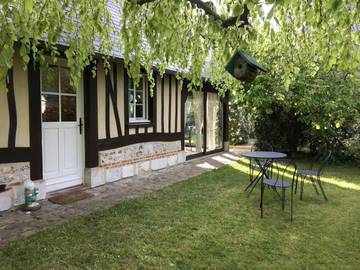 Gîte pour 3 personnes, avec jardin dans Parc naturel régional des Boucles de la Seine Normande