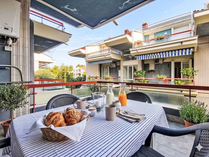 Ferienwohnung für 4 Personen, mit Terrasse