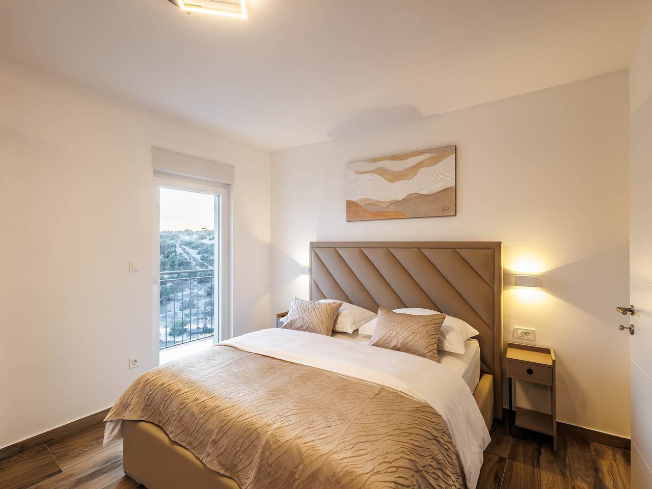 Villa La Fortezza with sea view in Sevid, Split-Dalmatie