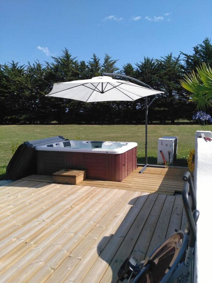 Quadruple Room with Garden View in Sauzon, Côte des Mégalithes