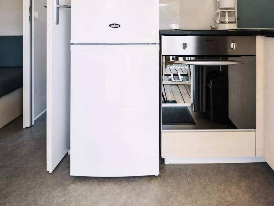 Camping Paradis A La Corniche - Mobilhome 2 personnes - Mobil-home 2 Pièces 2 Personnes + Tv in Angoulins, Région de La Rochelle