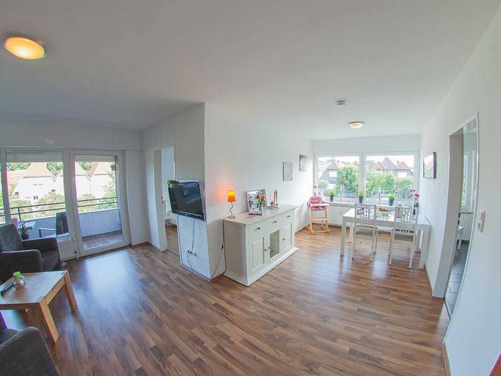 Ferienwohnung für 5 Personen, mit Balkon, kinderfreundlich in Dangast