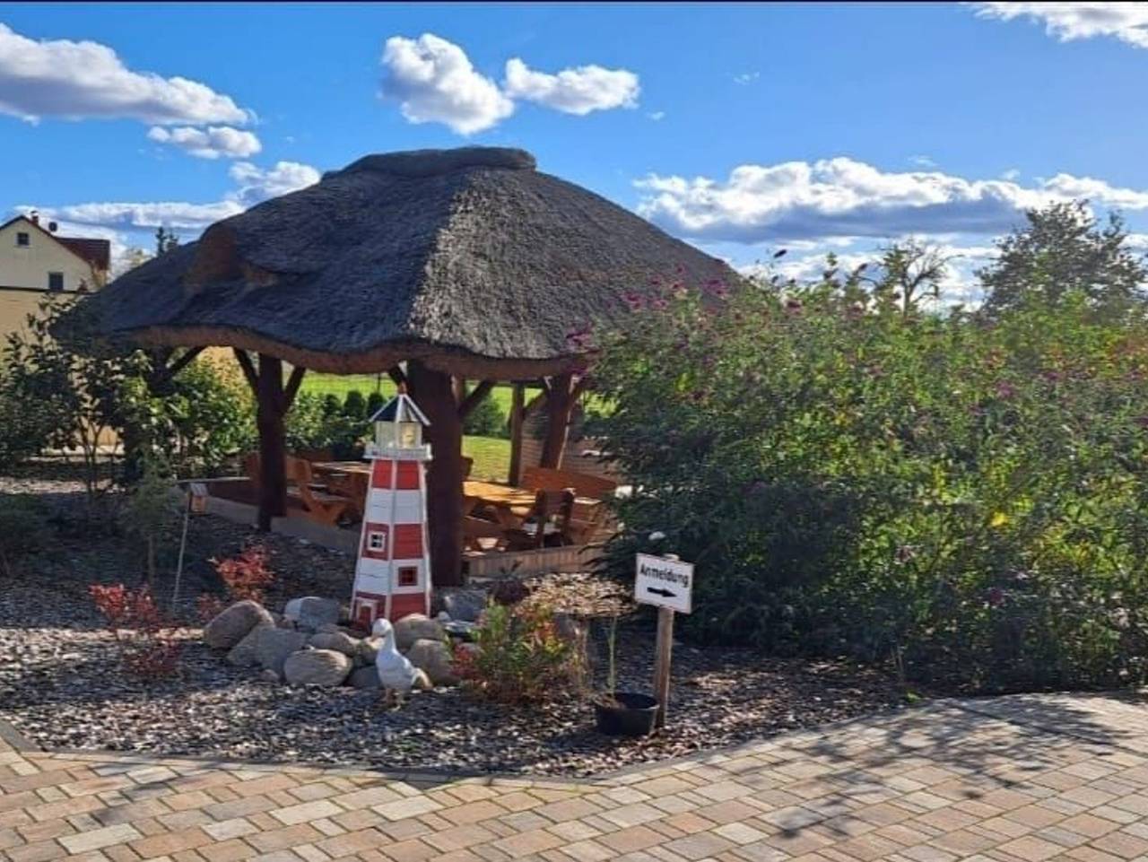 Ganze Ferienwohnung, Pension am Reethaus in Neuhausen/Spree, Lausitz