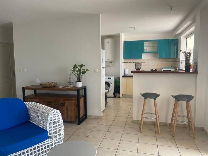 Gîte pour 4 personnes, avec balcon dans Marina du Marin - 3