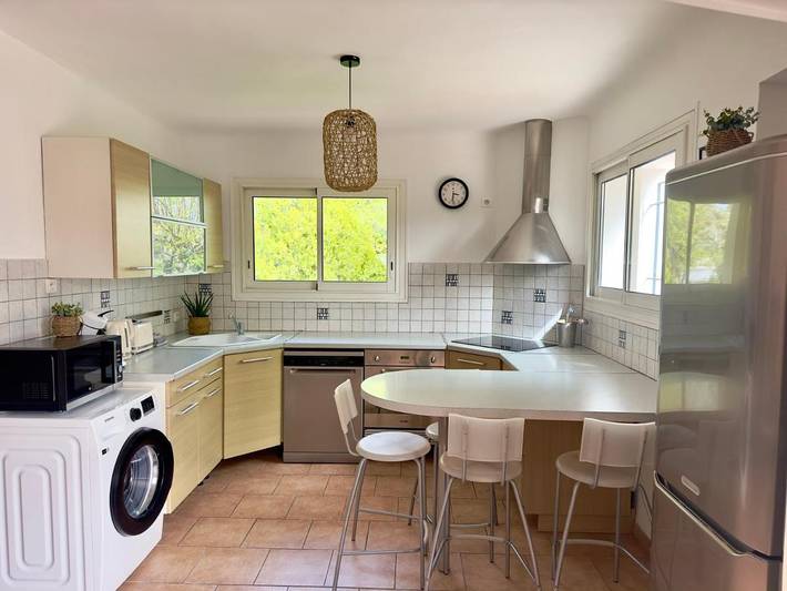 Appartement de vacances pour 3 personnes, avec jardin et vue