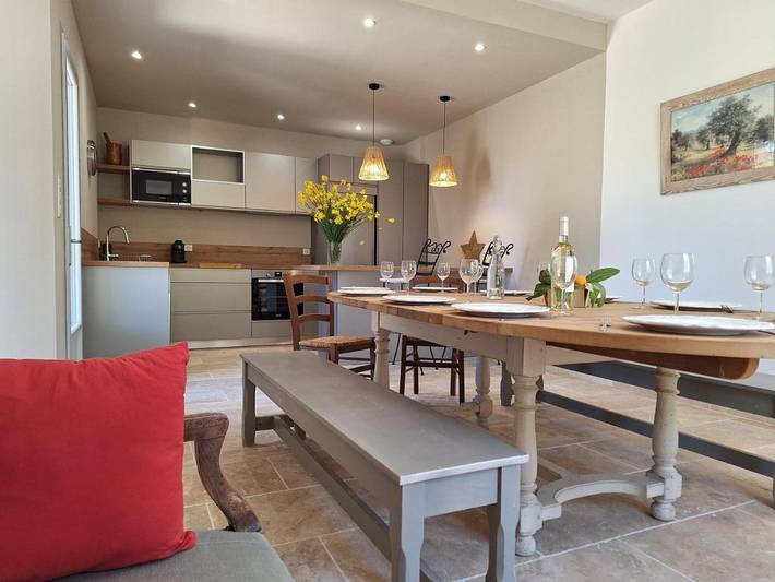 Location de vacances pour 10 personnes, avec jardin et piscine à Monteux - 3