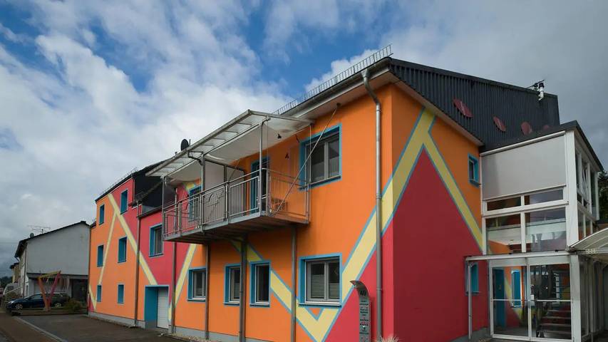 Ferienwohnung für 4 Personen, mit Balkon und Garten