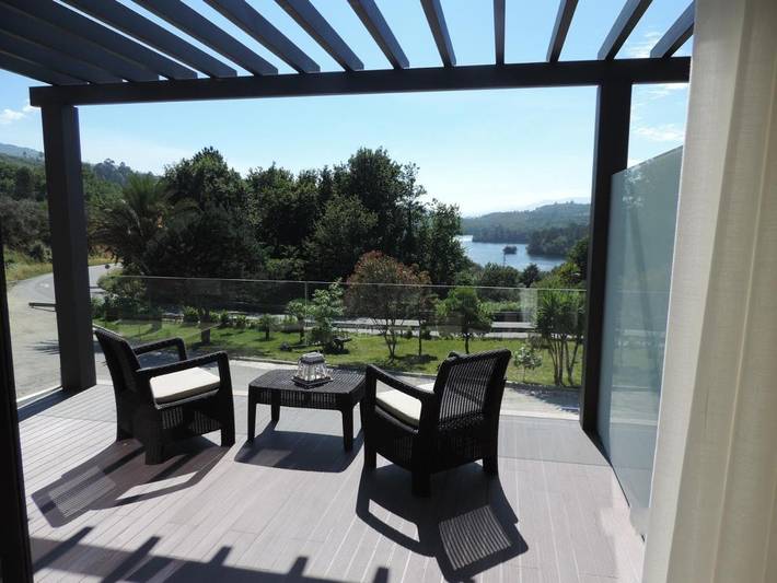 Location de vacances pour 3 personnes, avec Terrasse et Vue dans Entre Ambos-os-Rios - 2