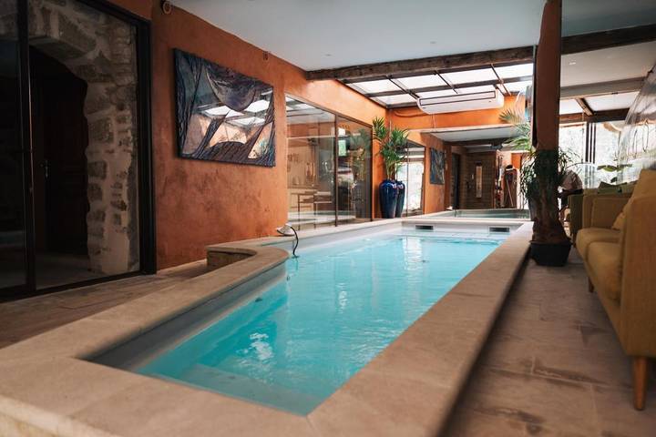 Maison d’hôte pour 4 personnes, avec piscine et sauna ainsi que jacuzzi et jardin à L'Isle-sur-la-Sorgue - 4