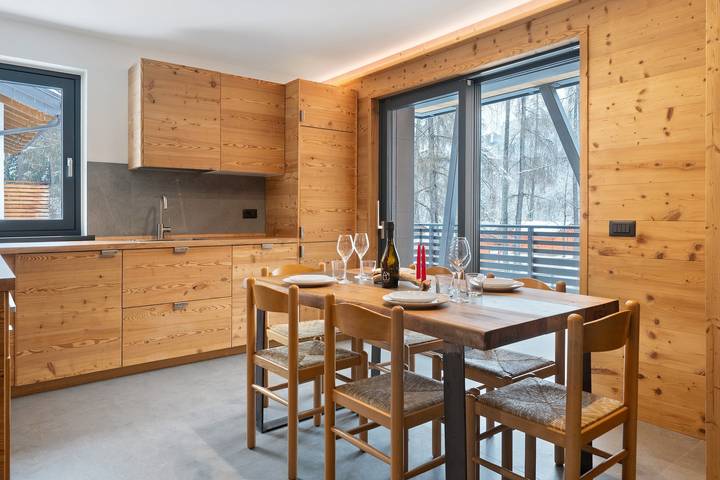 Ferienwohnung für 6 Personen, mit Garten