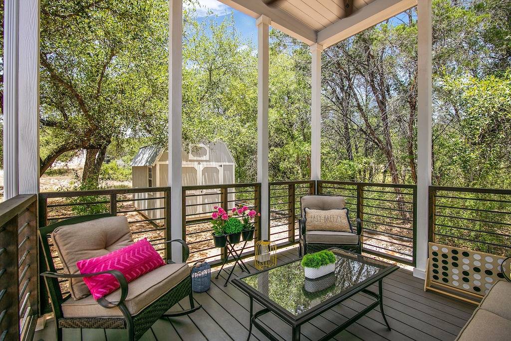 Flower Child Tiny Home at Lake Travis in Lake Travis
