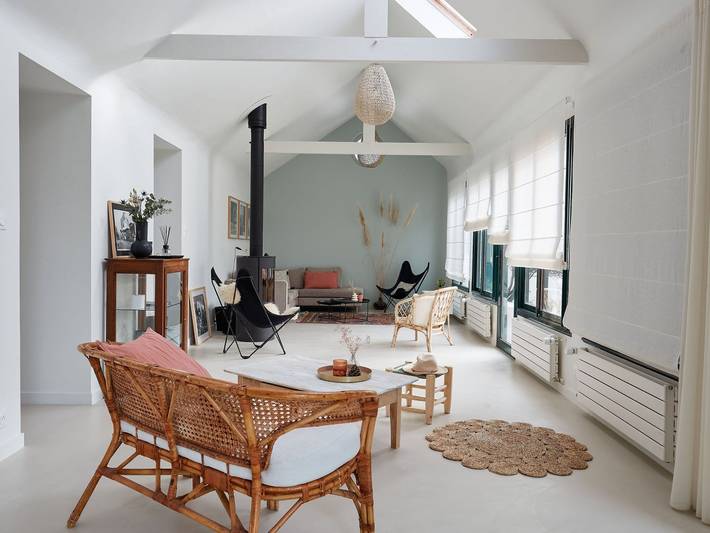 Gîte pour 9 personnes, avec balcon et jardin - 1