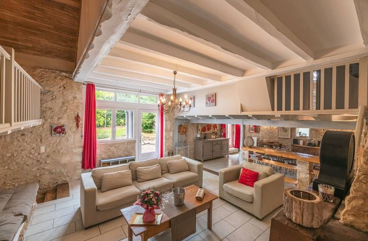Maison de vacances pour 12 personnes, avec jardin, animaux acceptés dans Périgord Noir