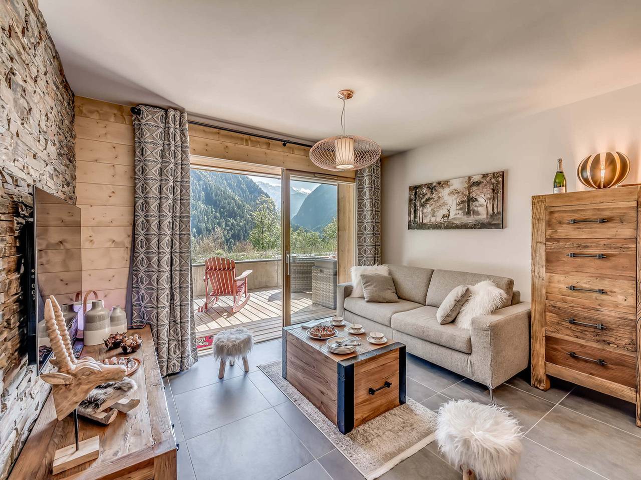 Appartement entier, Appartement 4* avec spa, wifi, parking, 6-7 pers in Champagny-en-Vanoise, Massif de la Vanoise
