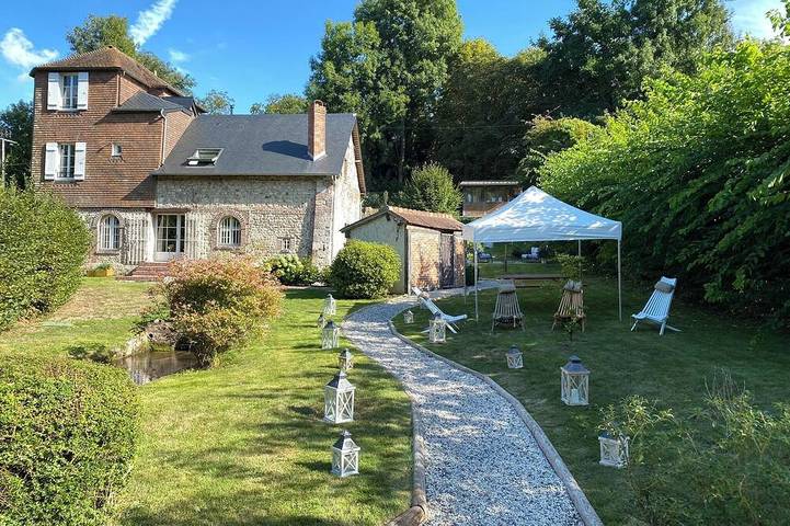 Maison de vacances pour 8 personnes, avec jardin et terrasse à Gonneville-sur-Honfleur